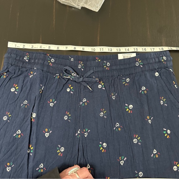 Style & Co Peace-Print Shorts - Picture 7 of 11